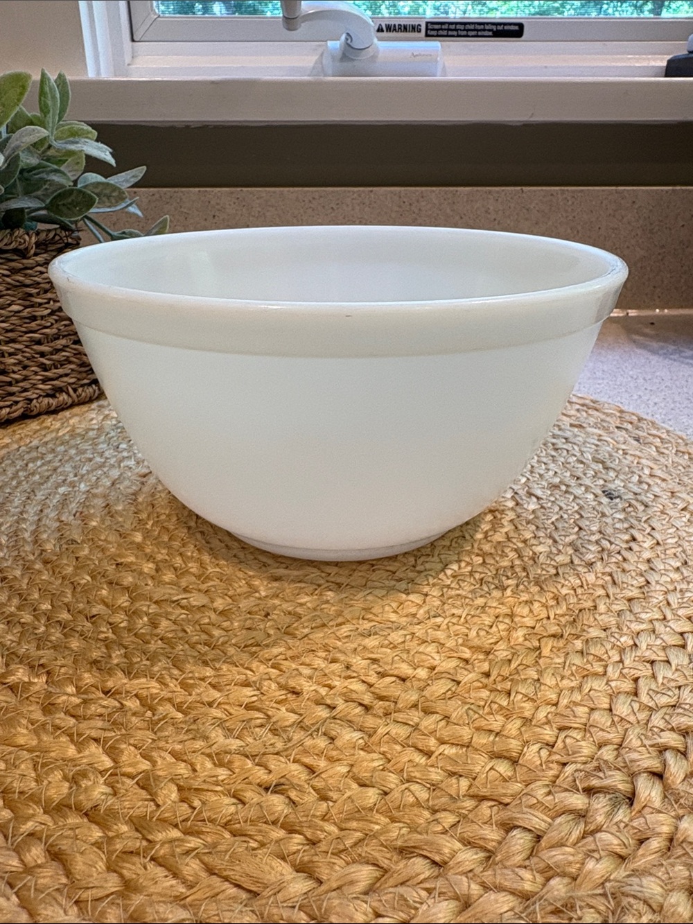 Vintage Pyrex TRUE OPAL (1954) 1 1/2 Qt Mixing Bowl